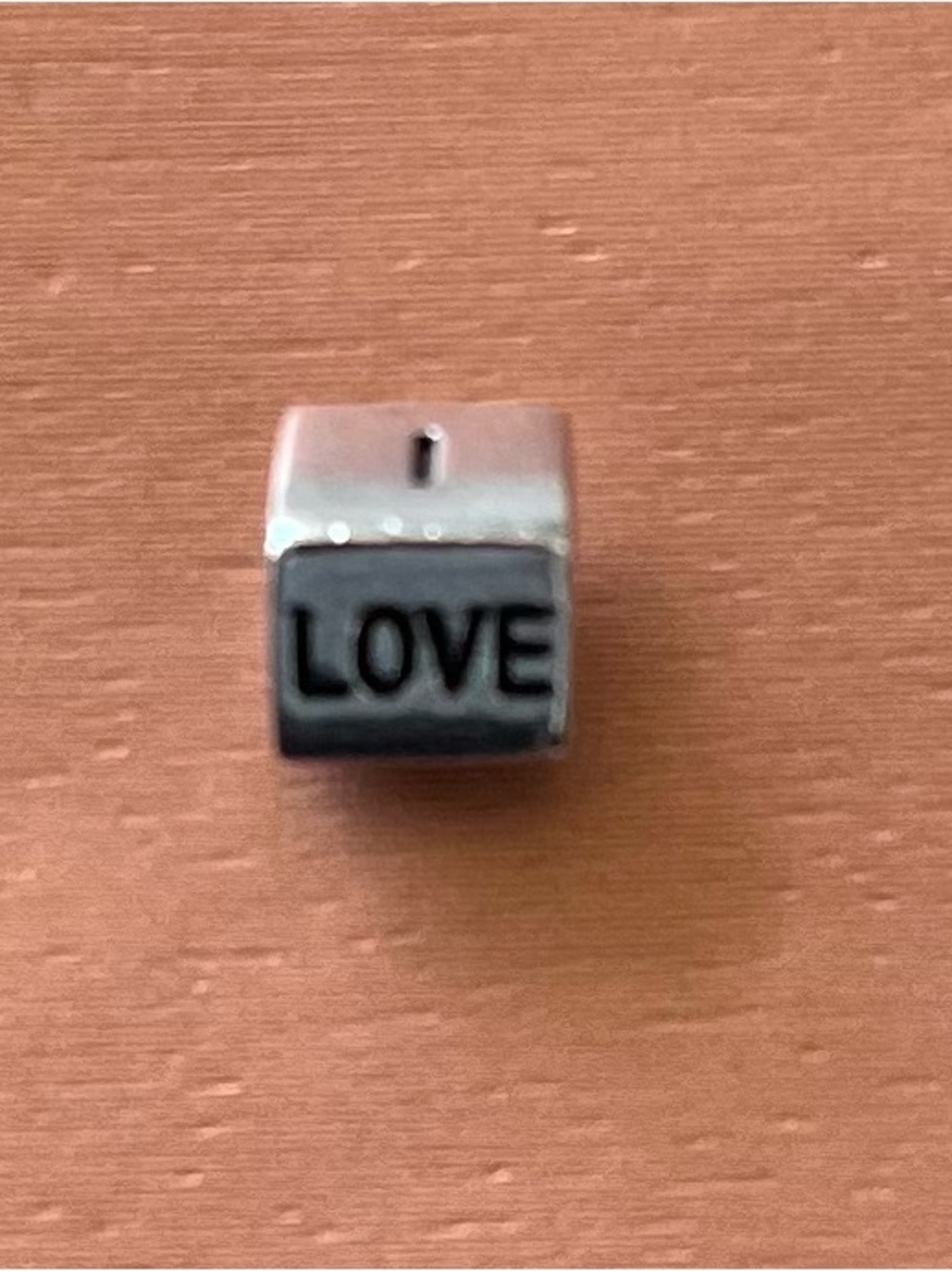 Authentic Pandora I LOVE YOU charm. Retired